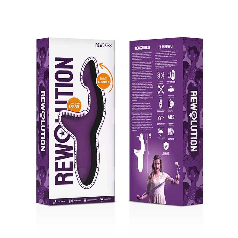 REWOLUTION - REWOKISS VIBRATEUR POINT  STIMULATEUR - Sensualia