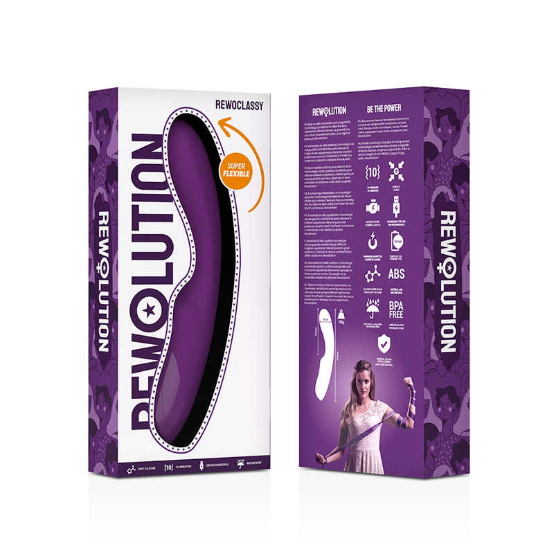 REWOLUTION - VIBRATEUR SOUPLE REWOCLASSY - Sensualia