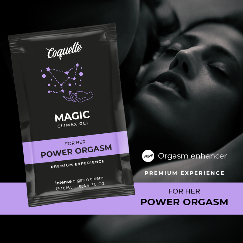 COQUETTE CHIC DESIRE - GEL CLIMAX POCKET MAGIC POUR SON GEL AMÉLIORANT LORGASME 10 ML - Sensualia