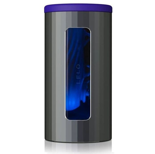 LELO - MASTURBATEUR F1S V2 AVEC TECHNOLOGIE SDK BLEU ET MÉTAL LELO