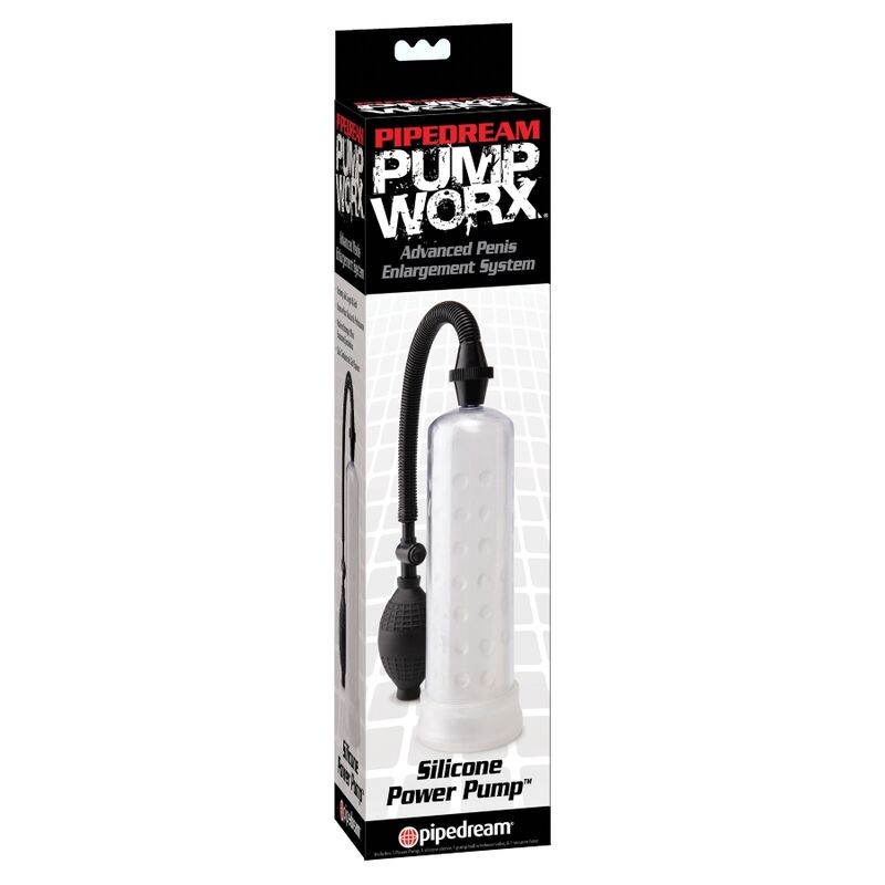 PUMP WORX - SILICONE POWER PUMP CLEAR - Sensualia