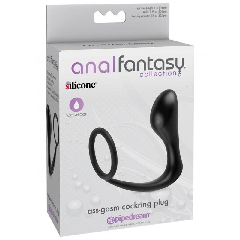ANAL FANTASY - ANNEAU DE PÉNIS ASS-GASM - Sensualia