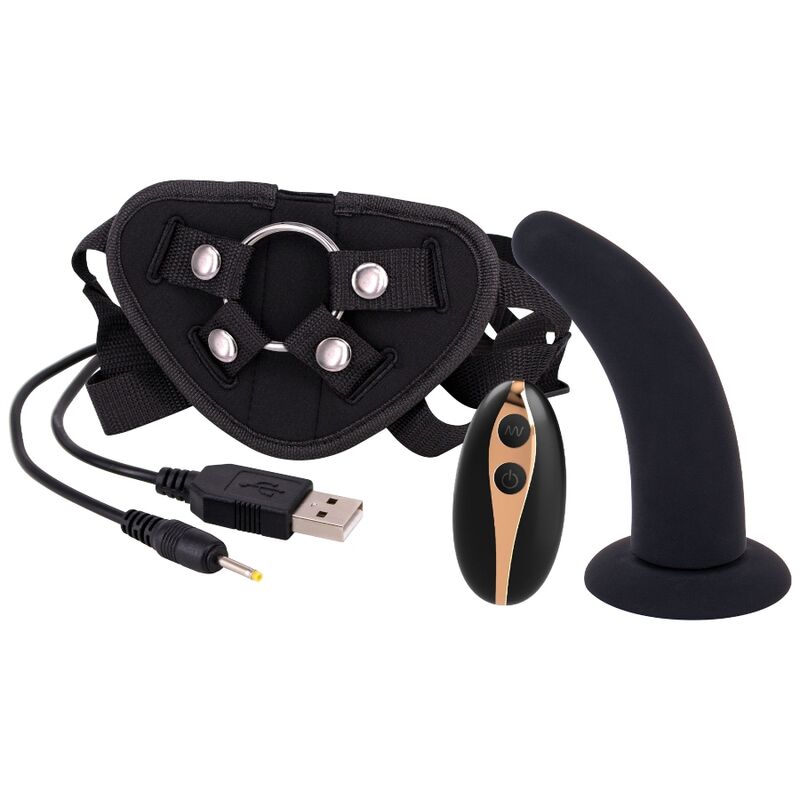 SEVEN CREATIONS - SANGLE SUR HARNAIS AVEC GODE 12.5 CM - Sensualia