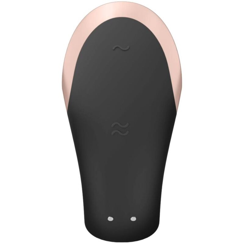 SATISFYER - VIBRATEUR DOUBLE LOVE LUXURY PARTNER NOIR - Sensualia