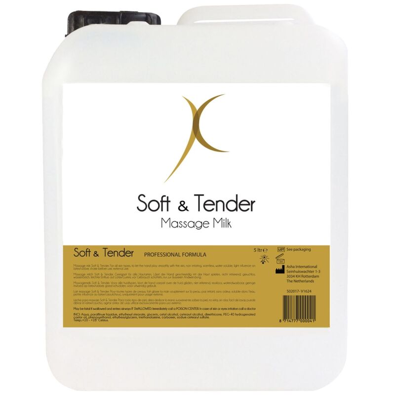 SOFT AND TENDER - LAIT DE MASSAGE 5000 ML - Sensualia