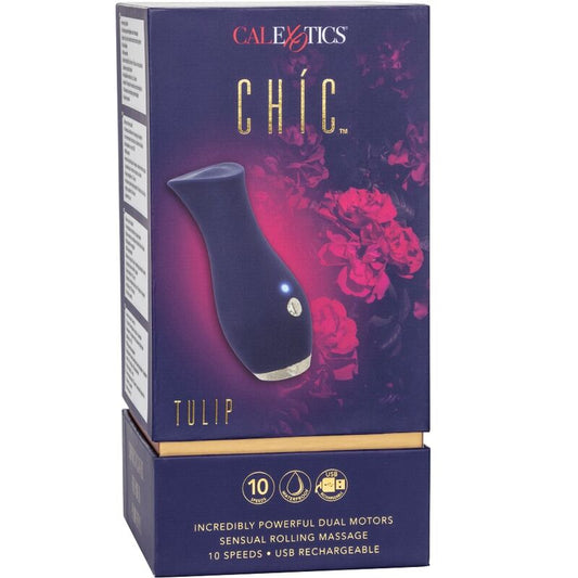 CALEXOTICS - MASSEUR CHIC TULIPE BLEU - Sensualia