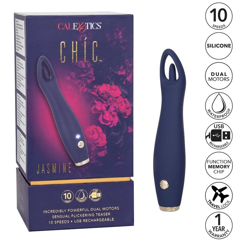 CALEXOTICS - CHIC JASMINE CLIGNOTANT TEASER 10 VITESSES - Sensualia