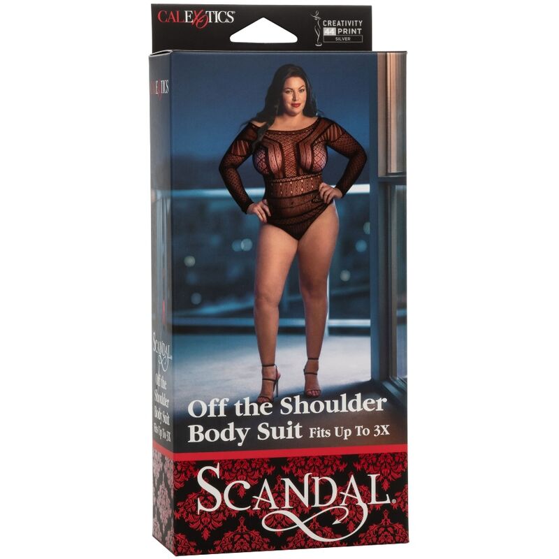 CALEXOTICS - BODY ÉPAULE SCANDAL GRANDE TAILLE - Sensualia
