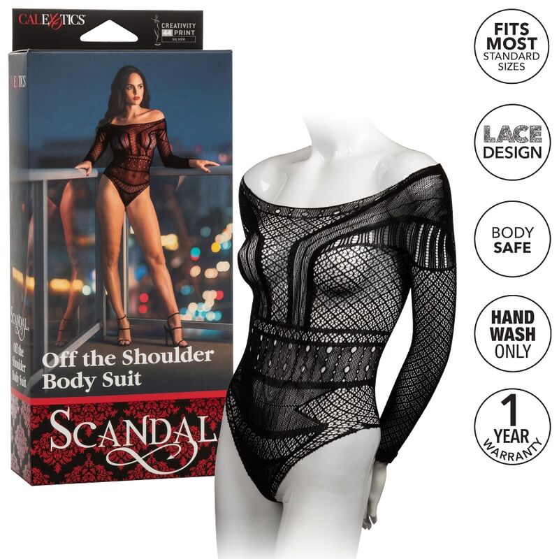 CALEXOTICS - BODY ÉPAULE SCANDAL TAILLE UNIQUE - Sensualia