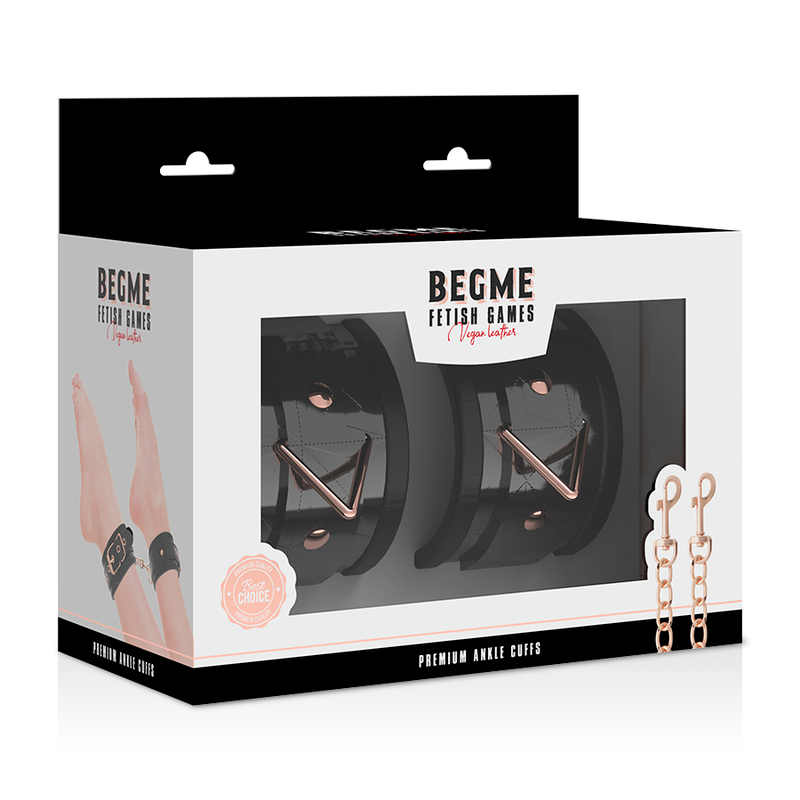 BEGME - BLACK EDITION PREMIUM MENOTTES POUR CHEVILLES - Sensualia