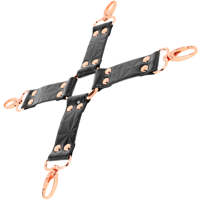 BEGME - BLACK EDITION CRAVATE EN CUIR VEGAN - Sensualia