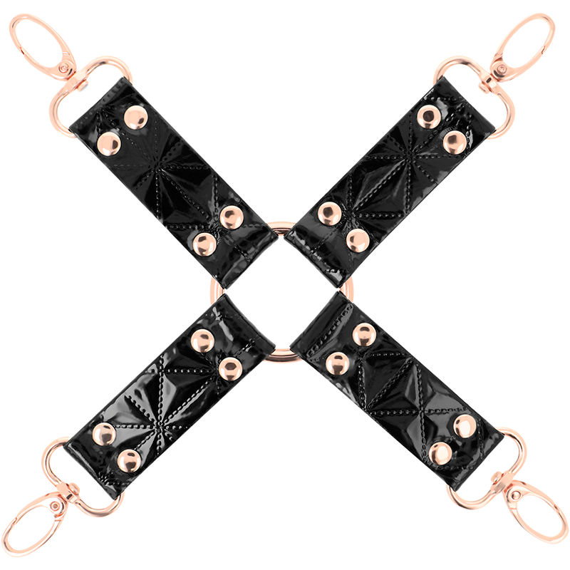 BEGME - BLACK EDITION CRAVATE EN CUIR VEGAN - Sensualia