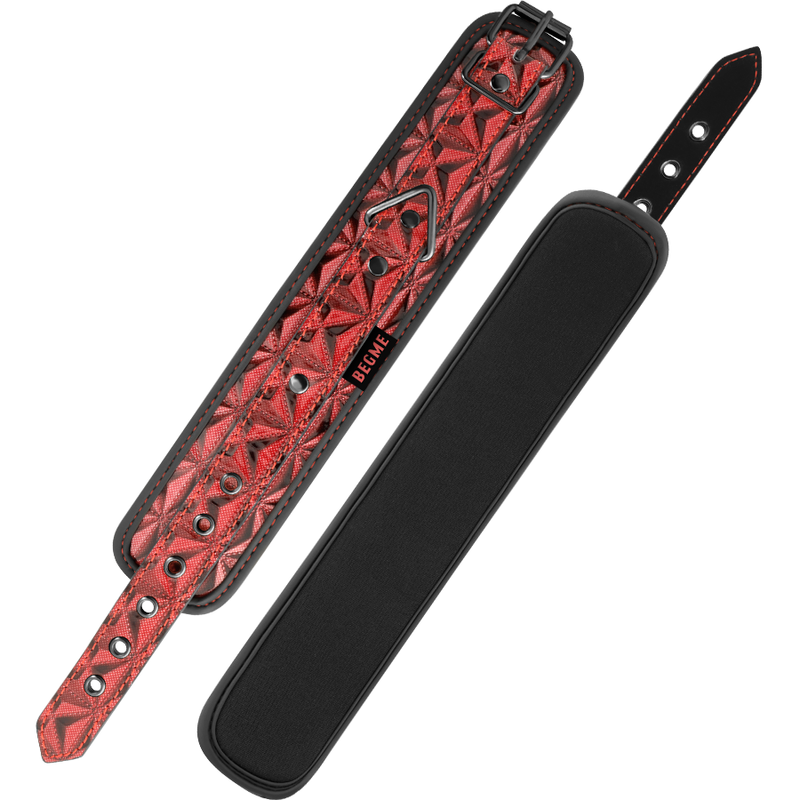 BEGME - CHEVILLES PREMIUM ÉDITION ROUGE AVEC DOUBLURE EN NÉOPRÈNE - Sensualia