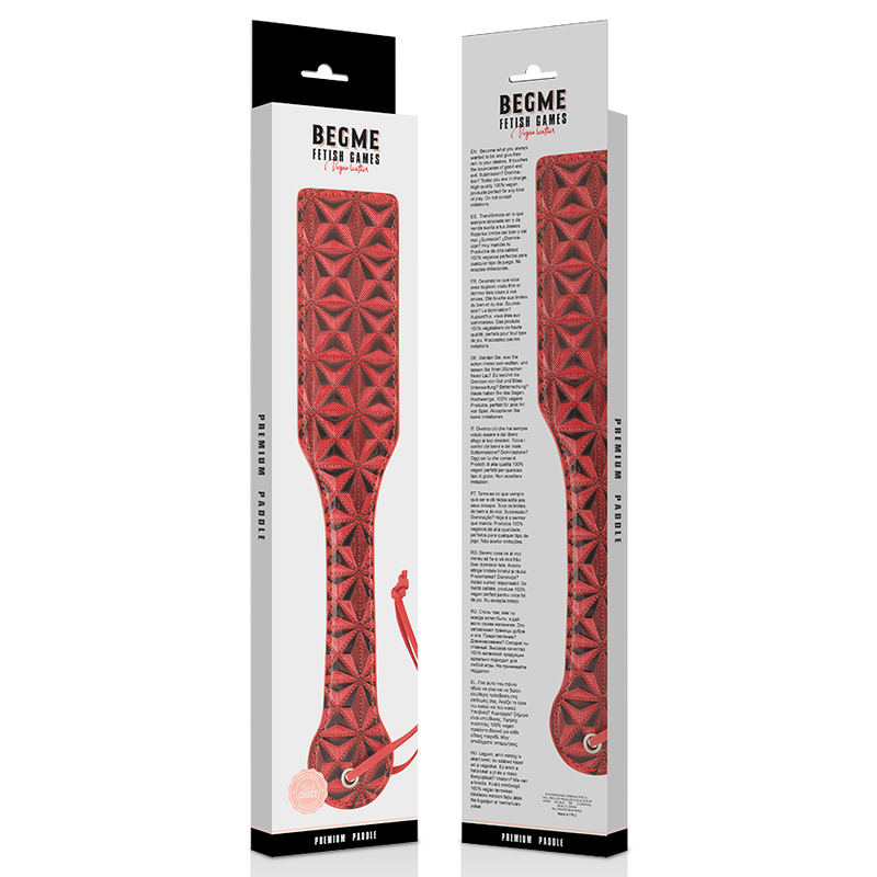 BEGME - PELLE EN CUIR VÉGÉTALIEN RED EDITION - Sensualia