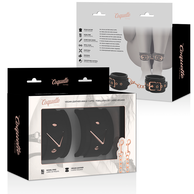 COQUETTE CHIC DESIRE - CHEVILLES FANTAISIE AVEC DOUBLURE EN NÉOPRÈNE - Sensualia