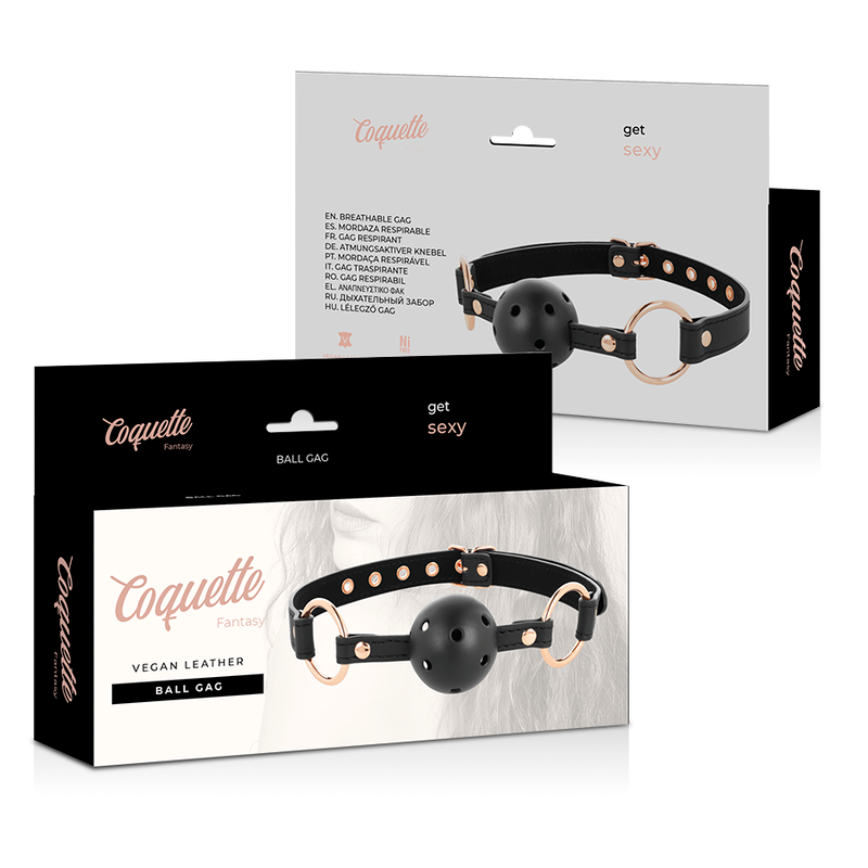 COQUETTE CHIC DESIRE - BÂILLON À BOULE RESPIRANT FANTAISIE - Sensualia