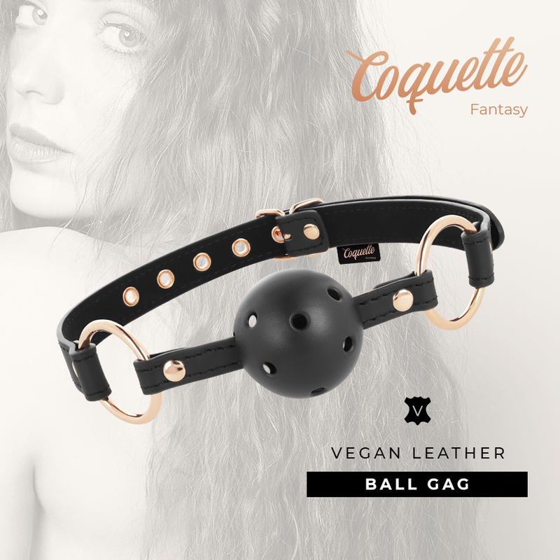 COQUETTE CHIC DESIRE - BÂILLON À BOULE RESPIRANT FANTAISIE - Sensualia