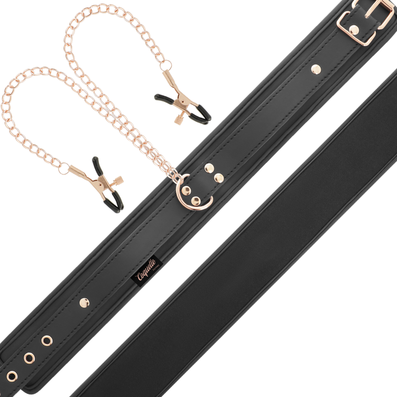 COQUETTE CHIC DESIRE - COLLIER PINCE TIP FANTAISIE AVEC DOUBLURE EN NÉOPRÈNE - Sensualia