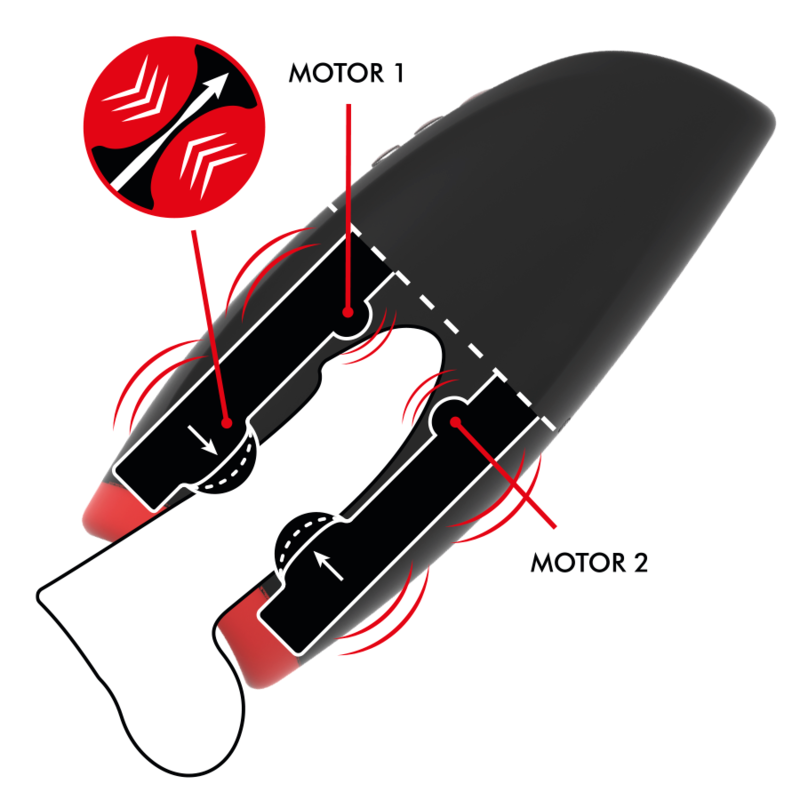 JAMYJOB - MASTURBATEUR NOVAX AVEC VIBRATION ET COMPRESSION - Sensualia