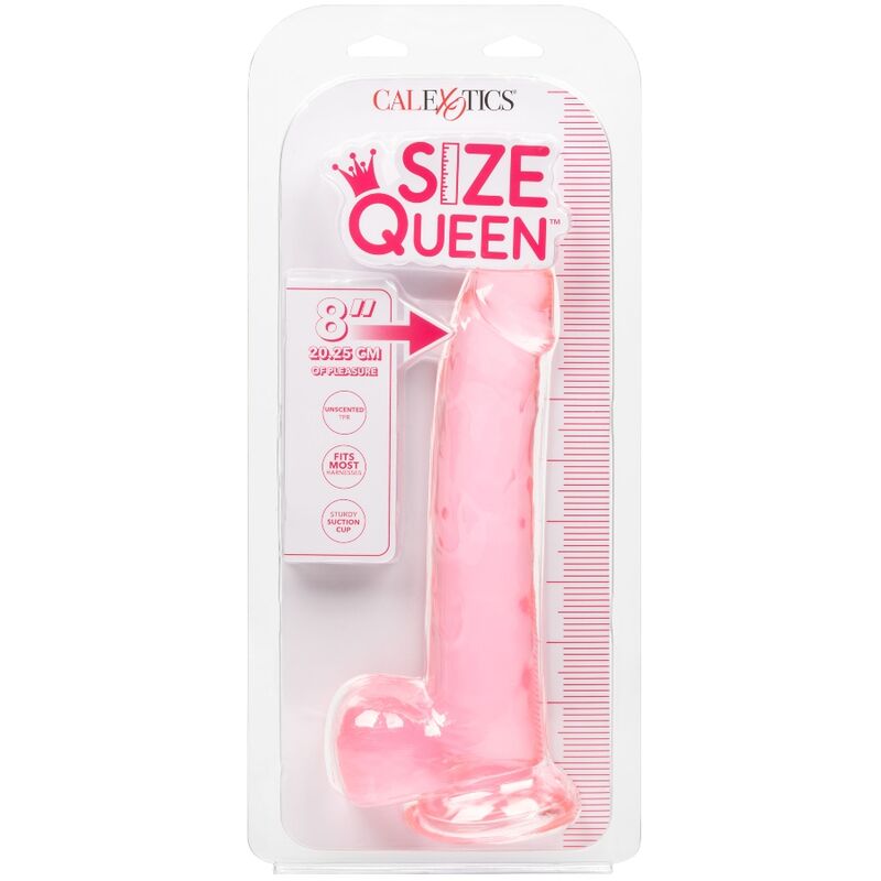 CALEXOTICS - GODE REINE TAILLE ROSE 20.3 CM - Sensualia