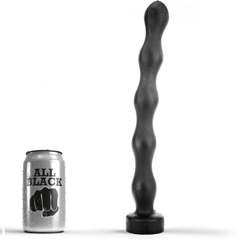 ALL BLACK - PLUG ANAL BALLE 32 CM - Sensualia
