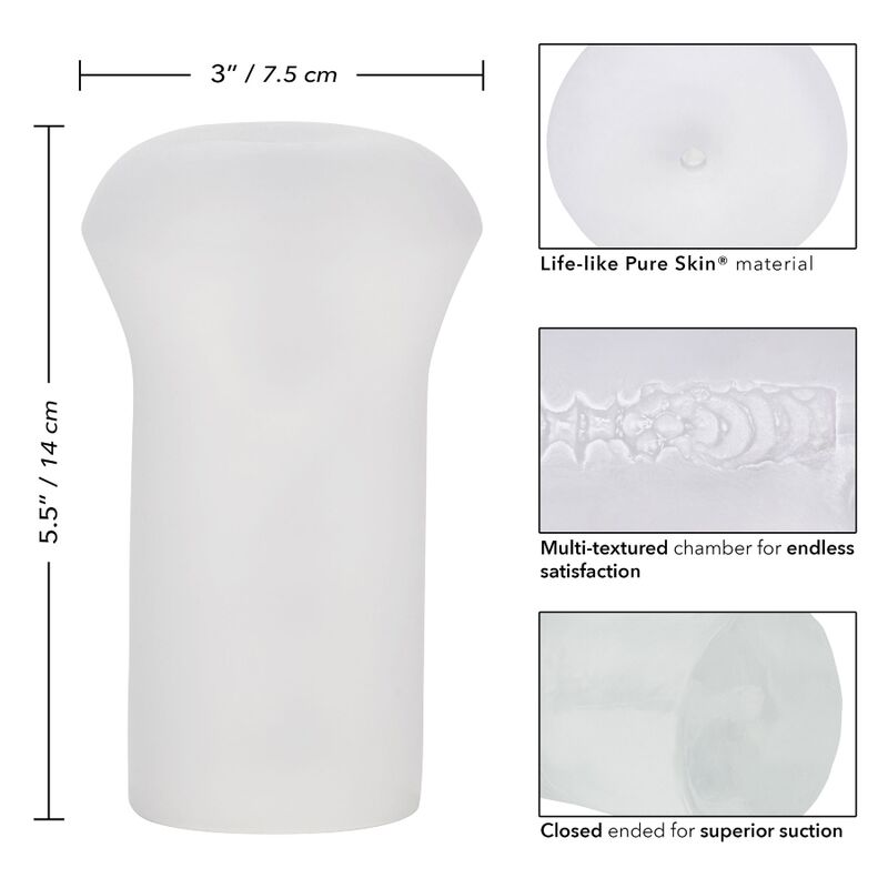 CALEXOTICS - COUPEUR SANS LIMITES TRANSPARENT - Sensualia