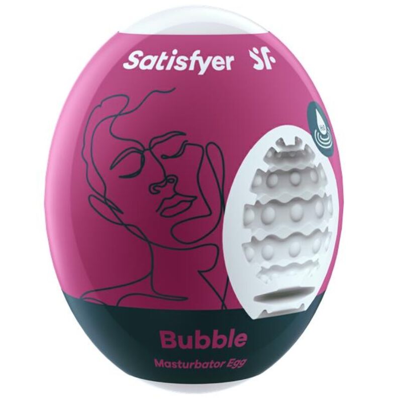 SATISFYER - OEUF MASTURBATEUR BUBBLE - Sensualia