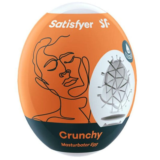 SATISFYER - OEUF MASTURBATEUR CROQUANT - Sensualia