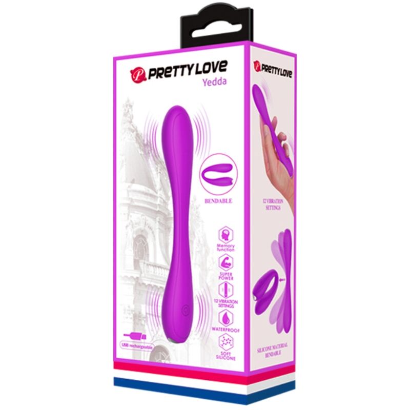 PRETTY LOVE - VIBRATEUR SOUPLE YEDDA - Sensualia
