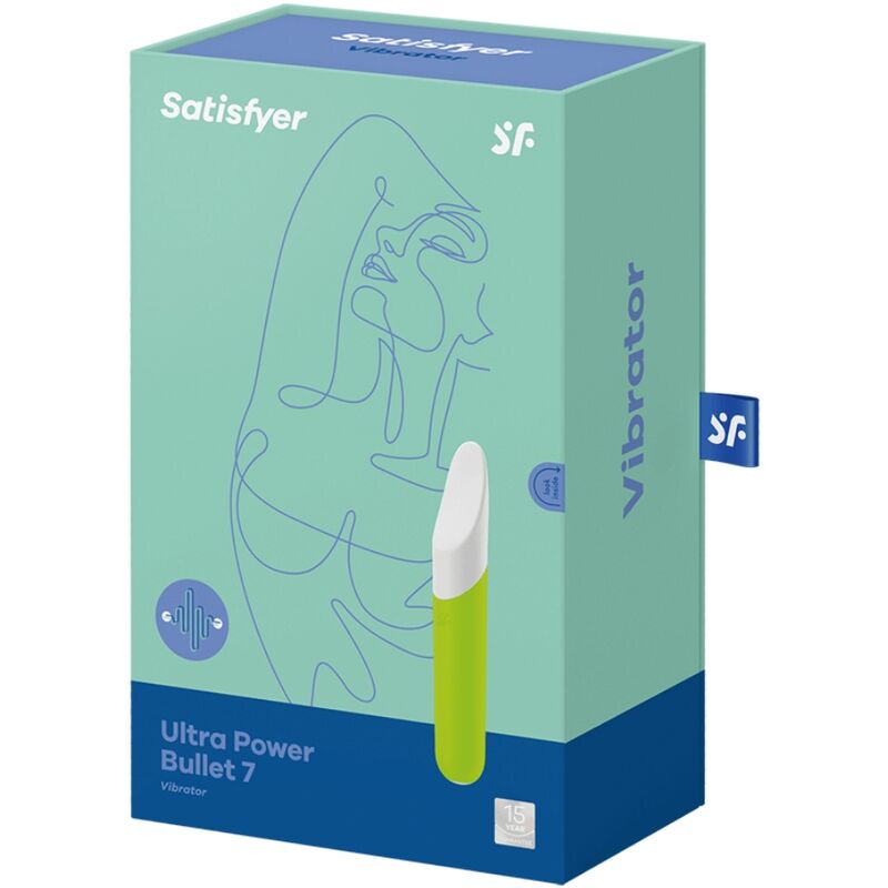 SATISFYER - ULTRA POWER BULLET 7 VERT - Sensualia
