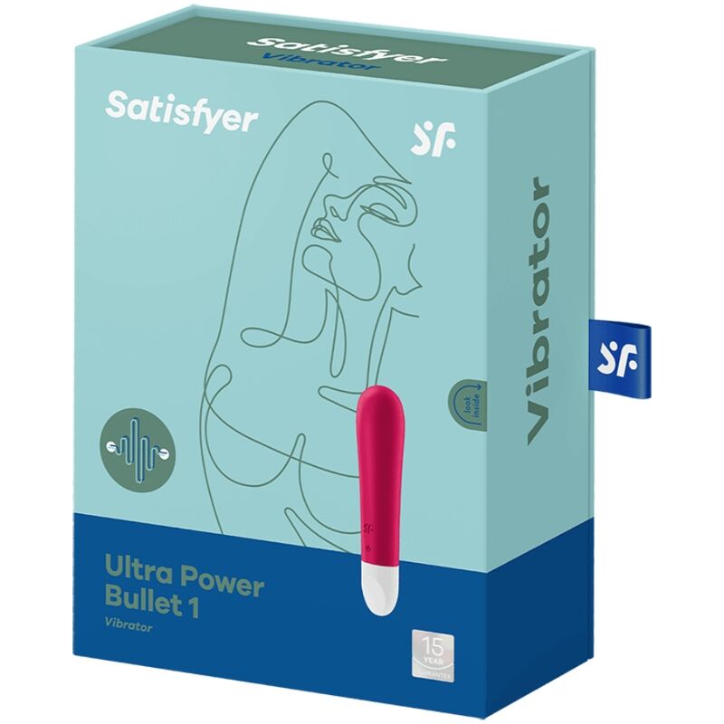 SATISFYER - ULTRA POWER BULLET 1 ROUGE - Sensualia
