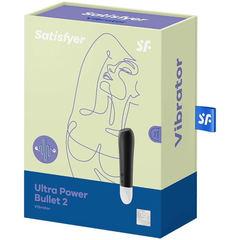 SATISFYER - ULTRA POWER BULLET 2 NOIR - Sensualia