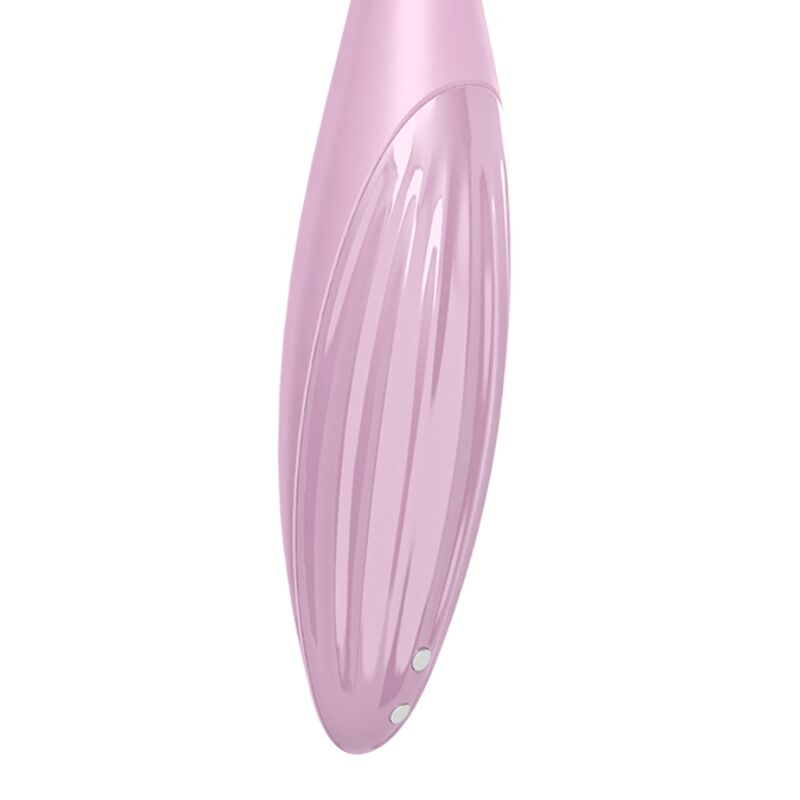 SATISFYER - VIBRATEUR  POINTE DE CLIT TWIRLING JOY ROSE - Sensualia