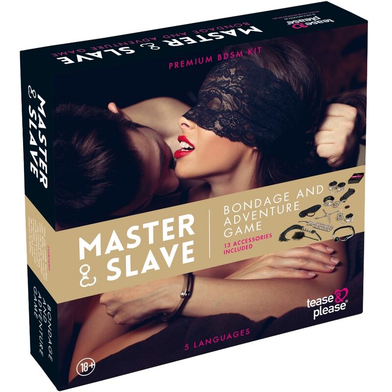 TEASE & PLEASE - SET 13 ACCESSOIRES DE BONDAGE - Sensualia