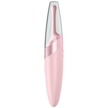 SATISFYER - VIBRATEUR  POINTE DE CLIT TWIRLING DELIGHT ROSE - Sensualia