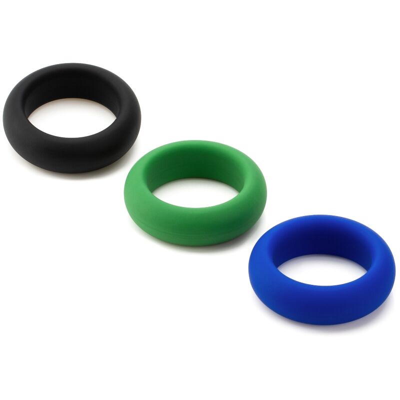 JE JOUE - ENSEMBLE SILICONE ANNEAUX PÉNIS SILICONE - Sensualia