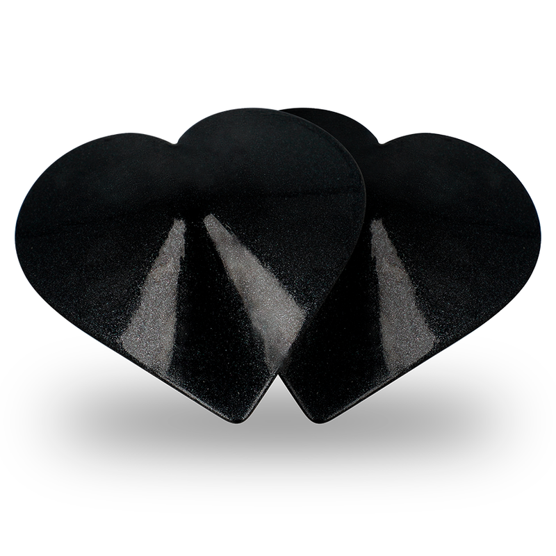 COQUETTE CHIC DESIRE - CACHE-MALIN COEURS NOIR - Sensualia