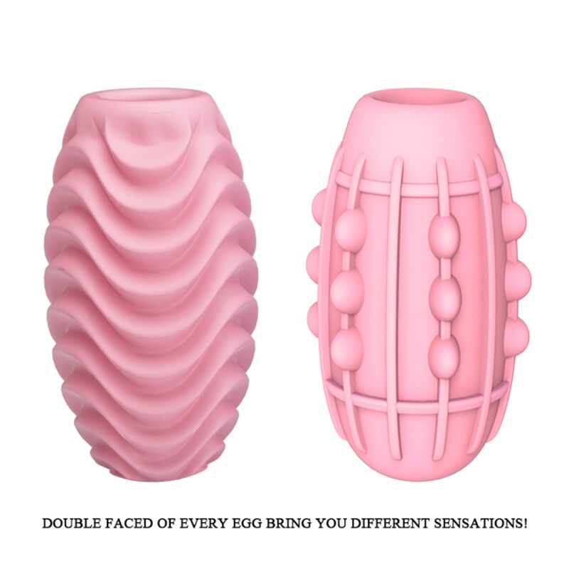 PRETTY LOVE - OEUF MASTURBATEUR DOUBLE FACE ROSE - Sensualia