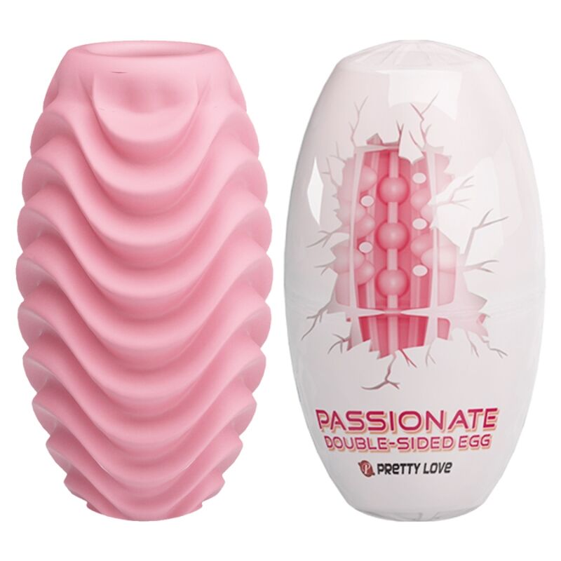 PRETTY LOVE - OEUF MASTURBATEUR DOUBLE FACE ROSE - Sensualia