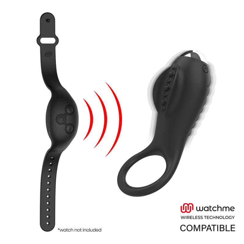 BRILLY GLAM - ALAN COCK RING WATCHME TECHNOLOGIE SANS FIL COMPATIBLE - Sensualia