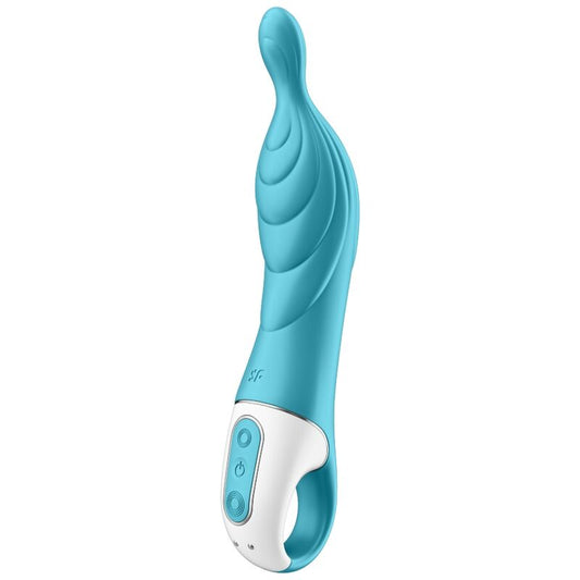 SATISFYER - VIBRATEUR AMAZING 2 ASPOT TURQUOISE - Sensualia