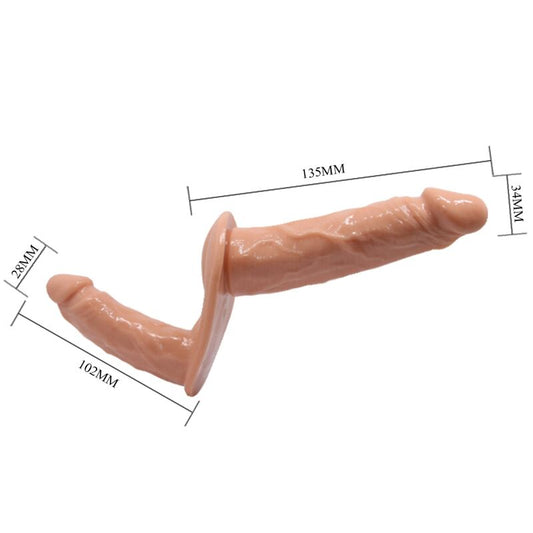 BAILE - ULTRA PASSIONNÉE DOUBLE GODES AVEC HARNAIS - Sensualia