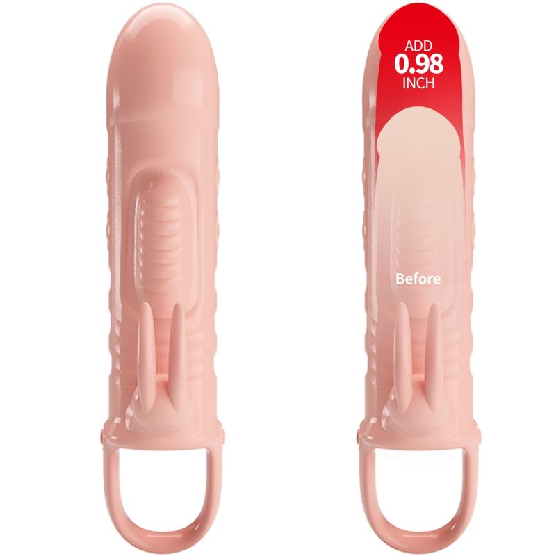 PRETTY LOVE - GAINE PÉNIS NATUREL DE LAPIN SLOANE - Sensualia