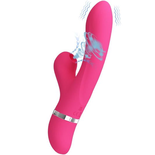 PRETTY LOVE - VIBRATEUR ET VENTOUSE WILLOW RABBIT PRETTY LOVE