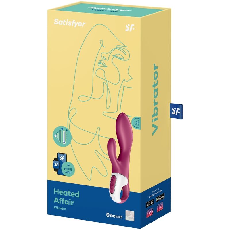 SATISFYER - VIBRATEUR POINTG HEATED AFFAIR - Sensualia