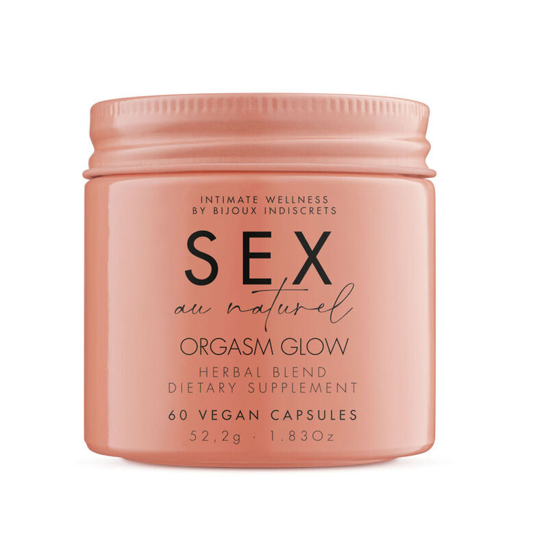 BIJOUX - COMPLÉMENT ALIMENTAIRE ORGASM GLOW 60 CAPSULES - Sensualia
