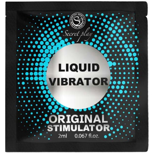 SECRETPLAY - VIBRATEUR LIQUIDE STIMULATEUR UNISEXE 2 ML - Sensualia