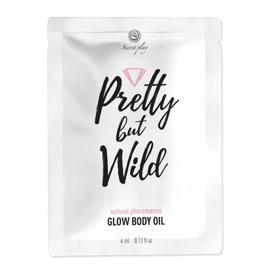 SECRETPLAY - SACHET D''HUILE POUR LE CORPS PRETTY BUT WILD GLOW - Sensualia