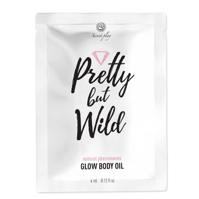 SECRETPLAY - SACHET D''HUILE POUR LE CORPS PRETTY BUT WILD GLOW - Sensualia