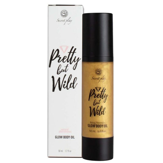SECRETPLAY - PRETTY BUT WILD GLOW HUILE CORPORELLE 50 ML - Sensualia